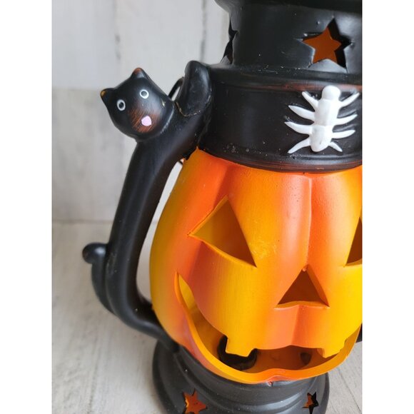Unique‎ light up pumpkin cat lantern Halloween home decor - Picture 4 of 12
